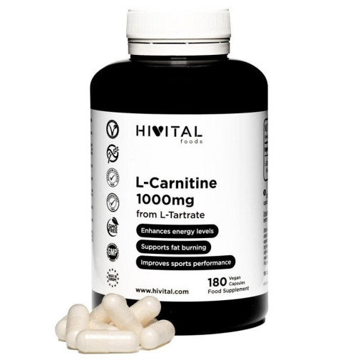 L Carnitine 180 Cápsulas Hivital