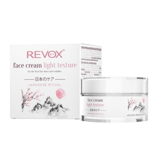 Crema Facial Ligera Ritual Japonés 50 Ml Revox