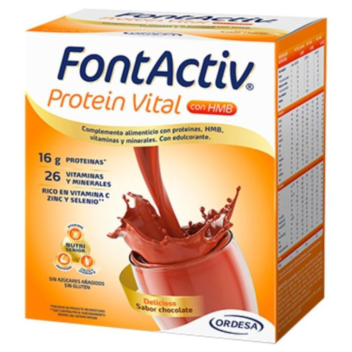 Fontactiv Protein Vital Choco 14 Sobr