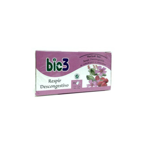 Bie 3 Respir Descongestivo 25 Filtros