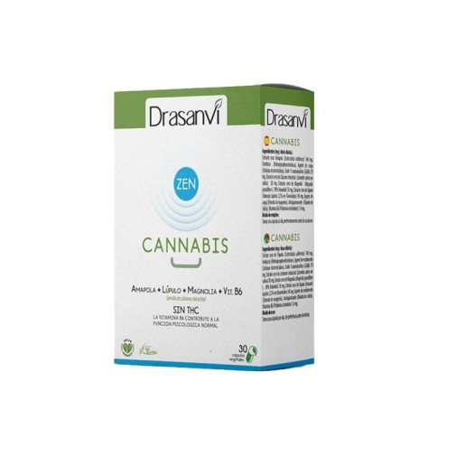 Cannabis Zen Azul 30 Cápsulas Drasanvi