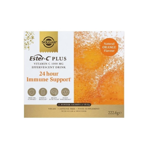 Solgar Ester C Plus Vitamina C 1000 Mg Efervescente 21 Sobres