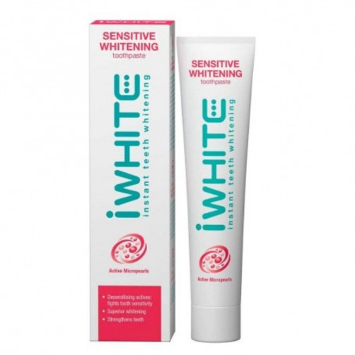Pasta Dental Blanqueadora Para Dientes Sensibles 75Ml Iwhite