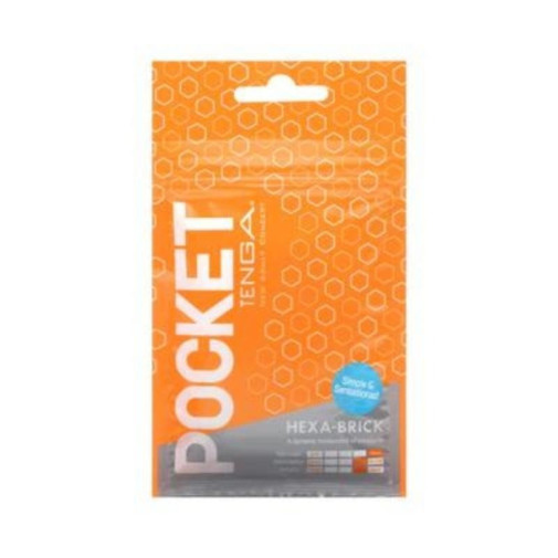 Pocket Tenga Masturbador Hexa Brick