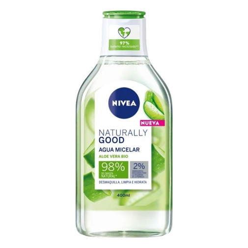 Agua Micelar Naturally Good 400Ml Nivea