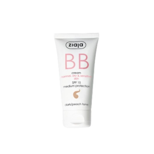 Bb Crema Pieles Normales Secas Sensibles Spf15 Tono Oscuro  50 Ml Ziaja