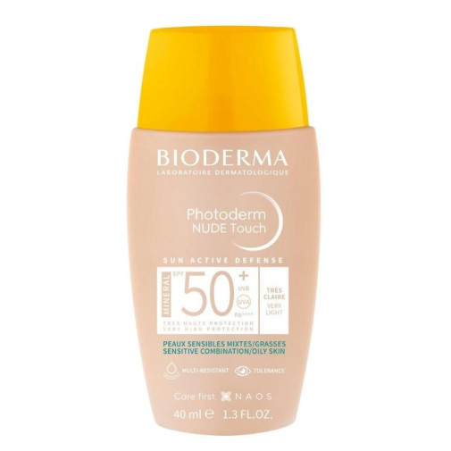 Photoderm Nude Spf 50+ Color Muy Claro 40Ml Bioderma