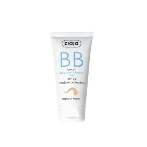 Bb Cream Piel Grasa Y Mixta Tono Natural Spf15 50Ml Ziaja