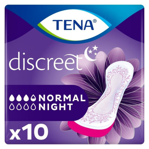 Tena Discreet Normal Night 10 Unidades