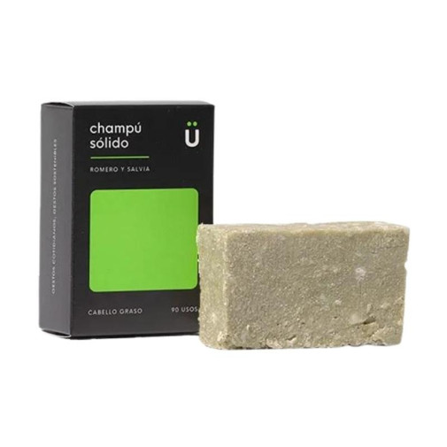 Champú Sólido De Romero Y Salvia 90 Gr Naturbrush