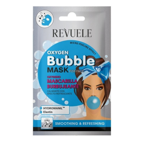 Mascarilla Facial Ogygen Bubble Suavizante Refrescante Revuele
