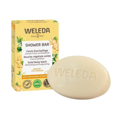 Jabón De Ducha Sólido Frescor Energizante Cítricos 75 Gr Weleda