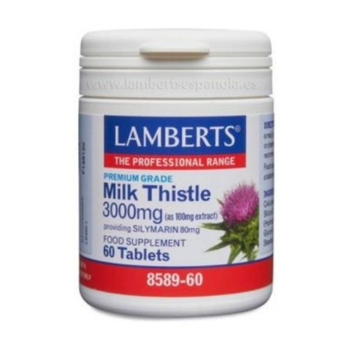 Cardo Mariano 3000Mg 60 Tabletas Lamberts