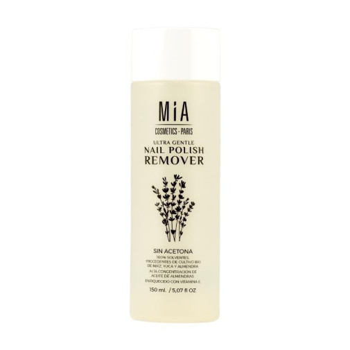 Ultra Gentle Nail Polish Remover 150 Ml Mia Cosmetics