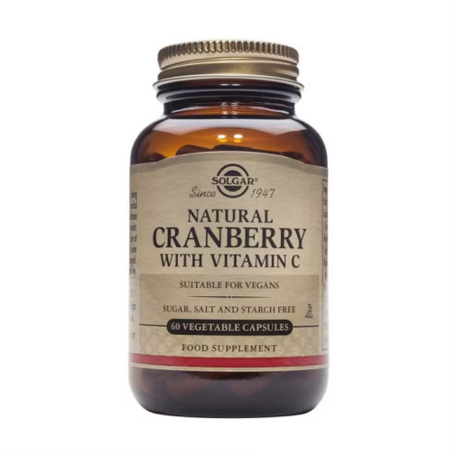 Solgar Arándano Rojo Y Vitamina C 60 Cápsulas