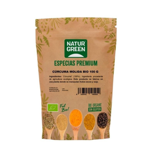 Cúrcuma Molida Bio 100G Naturgreen