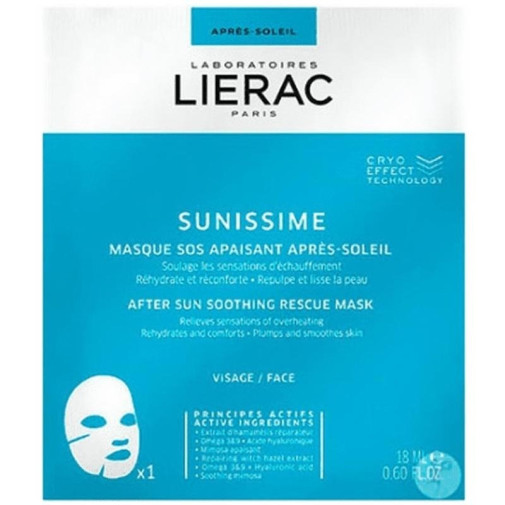 Sunissime Mascarilla Sos Calmante After Sun 18 Ml Lierac