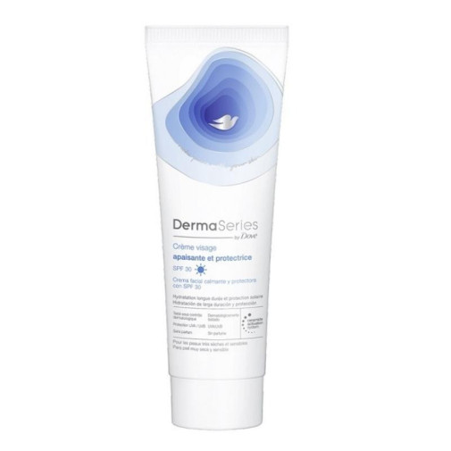 Crema Facial Calmante Y Protectora Spf 30+ 50 Ml Dove