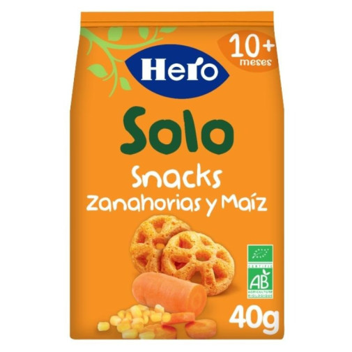 Hero Baby Solo Snack Zanahoria 40 G