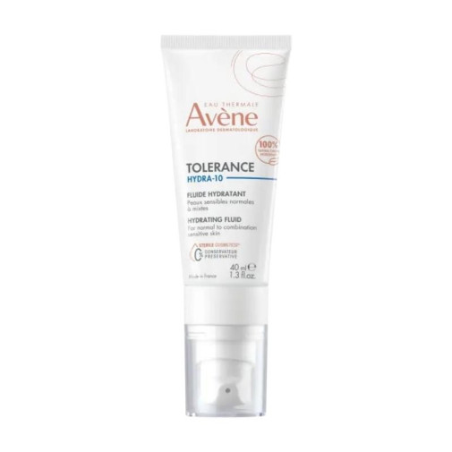 Avene Tolerance Hydra 10 Fluido Hidratante 100% Natural 40 Ml
