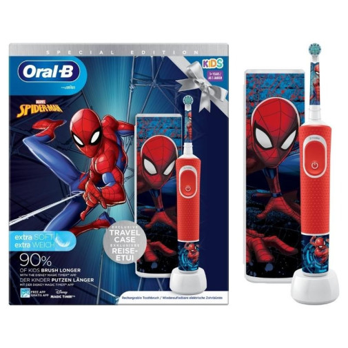 Oral B Cepillo Recargable Vitality Kids Box Spider Man 1 Ud