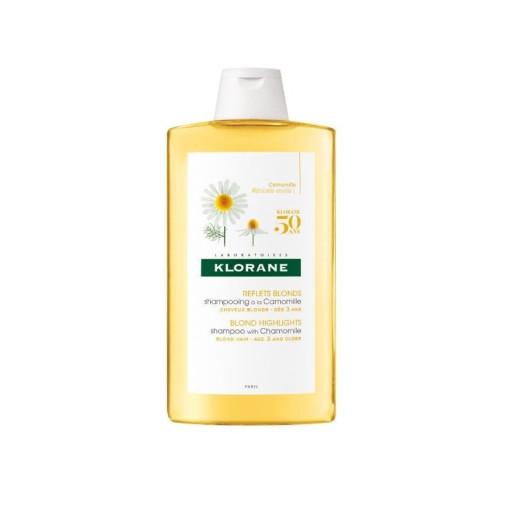 Champú Iluminador Reflejos Rubios A La Camomila 400 Ml Klorane