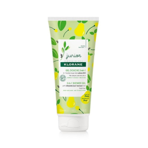 Klorane Junior Gel Ducha Pera 2 En 1 200 ml
