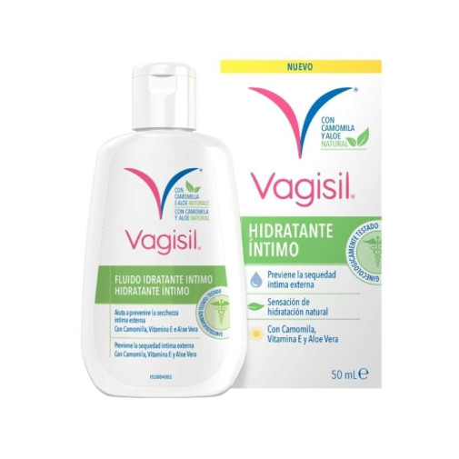 Vagisil Hidratante Intimo Con Camomila Y Aloe 1 Envase 50 Ml