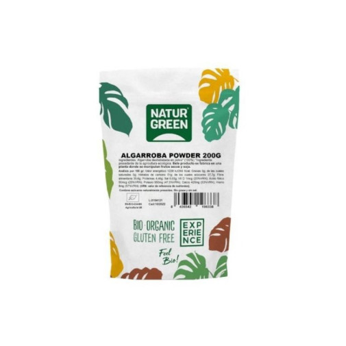Algarroba Powder Bio Sin Gluten 200G Naturgreen Experience