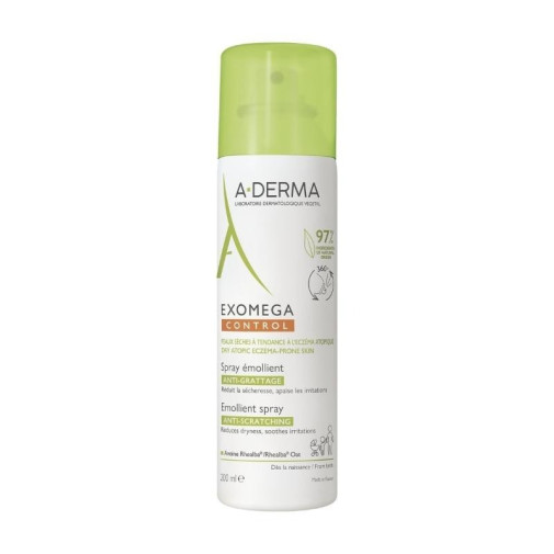 Spray Emoliente Anti Rascado Exomega Control 200 Ml A Derma