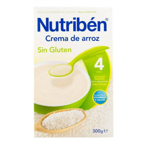 Nutriben Crema Arroz Sin Gluten 300 G.