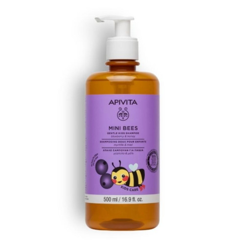 Apivita Champu Suave Para Niños Arandanos Y Miel 500Ml