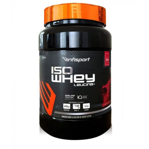 Iso Whey Leucina+ Sabor Fresa 1Kg Infisport