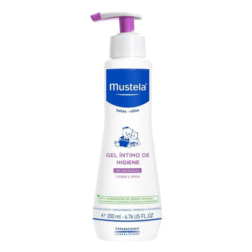 Gel De Higiene Íntima Para Bebés 200 Ml Mustela