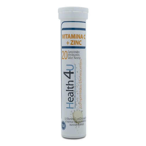Vitamina C+Zinc 20 Comprimidos H4U