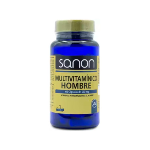Multivitamínico Hombre 60 Cápsulas Sanon