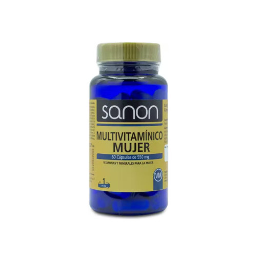 Multivitamínico Mujer 60 Cápsulas Sanon