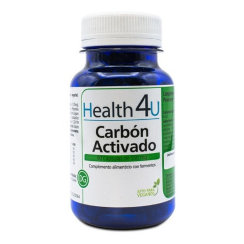 Carbón Activado 90 Cáps. H4U