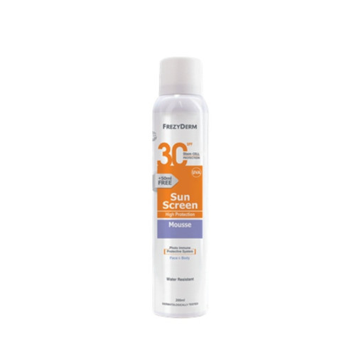 Sun Screen Mousse Spf 30 200 Ml Frezyderm