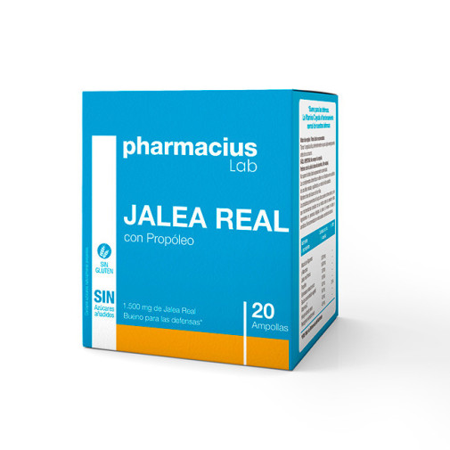 Jalea Real 1.500 Mg Con Propoleo 20 Ampollas Pharmacius Lab