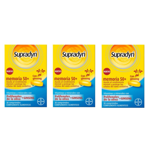 Supradyn Memory 50+ 90 Comprimidos