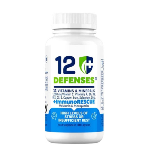 12 Defenses Multivitaminas 60Cáps Supreme Nutrients