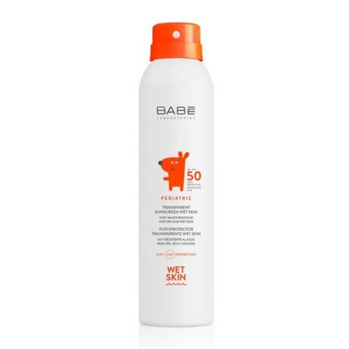 Aerosol Wet Skin Pediátrico Spf50  200Ml Babé
