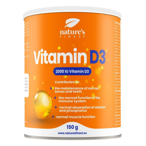 Vitamin D3 Drink Mix 150G Nature'S Finest