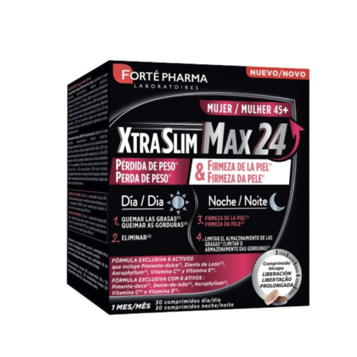Xtraslim Max 24 45+ 60 Comp Forte Pharma