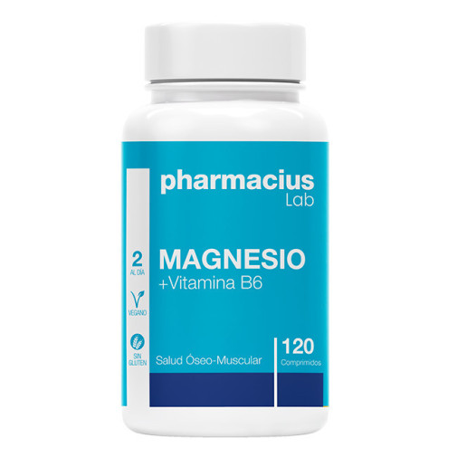 Magnesio + Vitamina B6 120 Comprimidos Pharmacius Lab