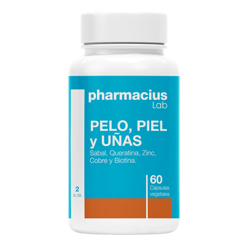 Pelo, Piel Y Uñas 60 Cápsulas Vegetales Pharmacius Lab