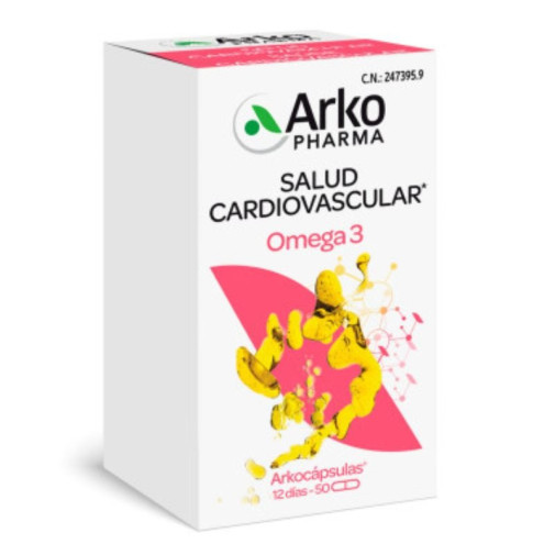 Arkocápsulas  Omega 3 50 Cápsulas Arkopharma