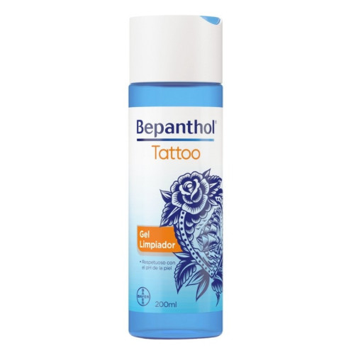 Bepanthol Tattoo Gel Limpiador 200 Ml