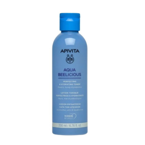 Apivita Aqua Beelicious Tonico Perfeccionador E Hidratante 200Ml